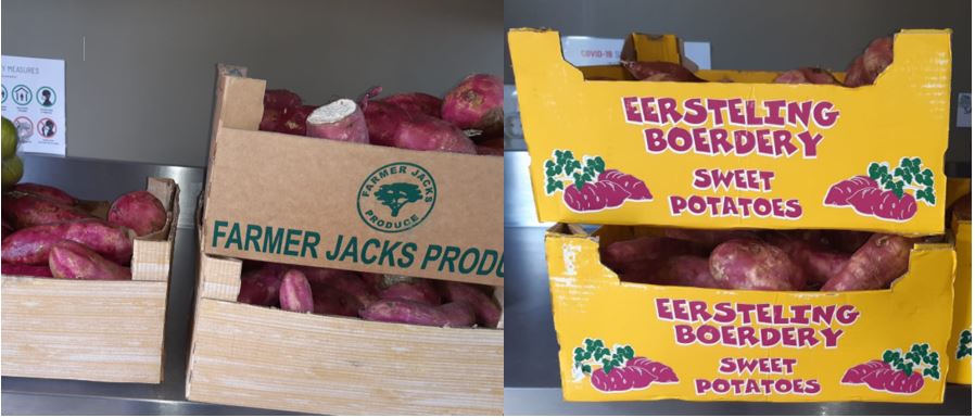 *Orphan Feed – Sweet Potatoes (21kg per week)