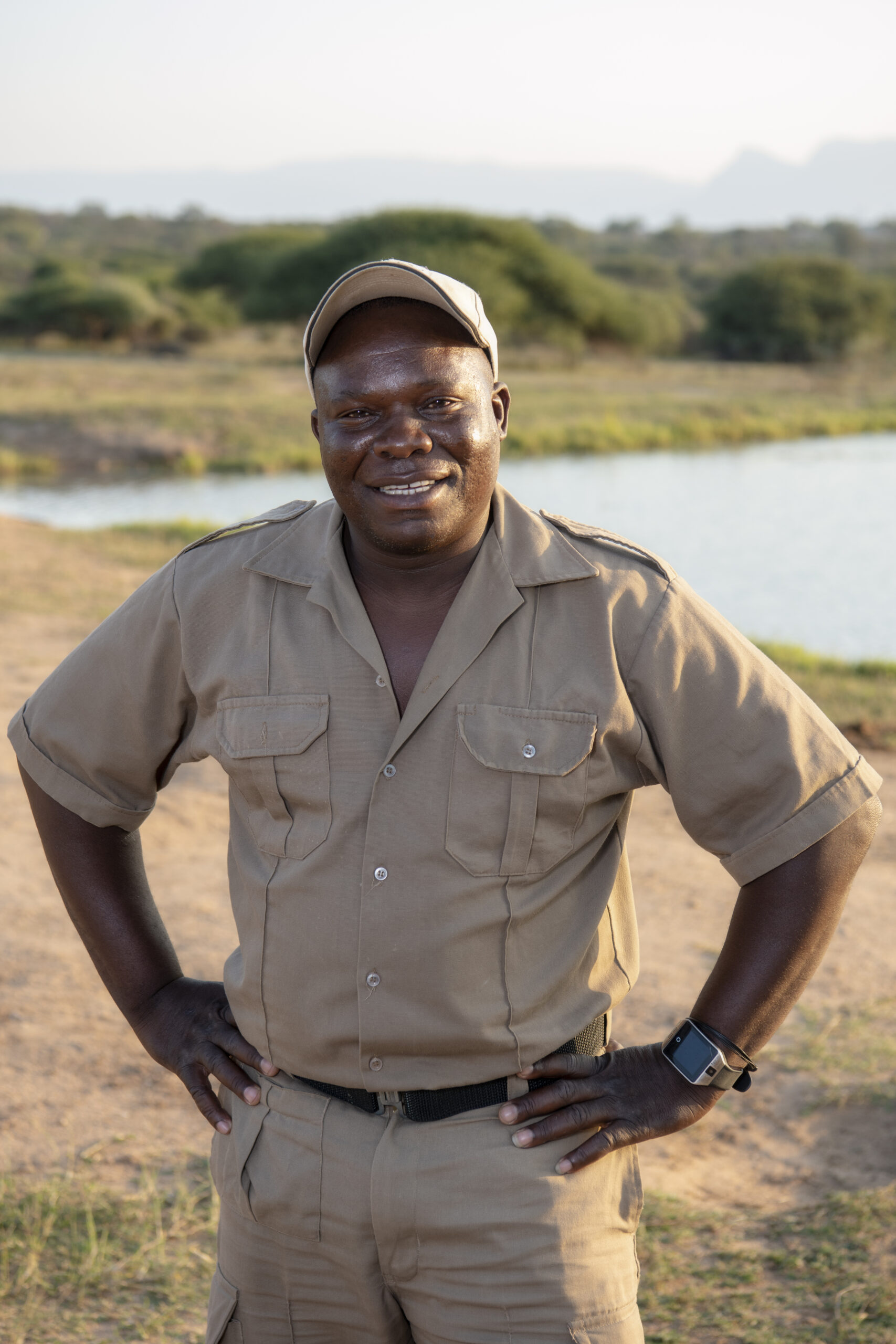 Elephant Carer-Clever hands on hips