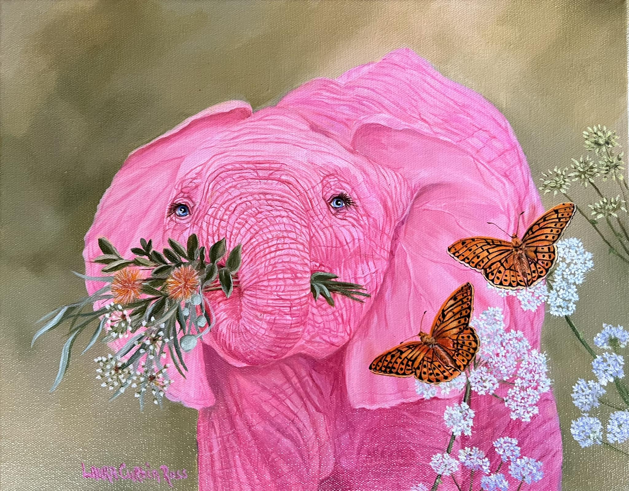An Inspiration of Pink Elephants