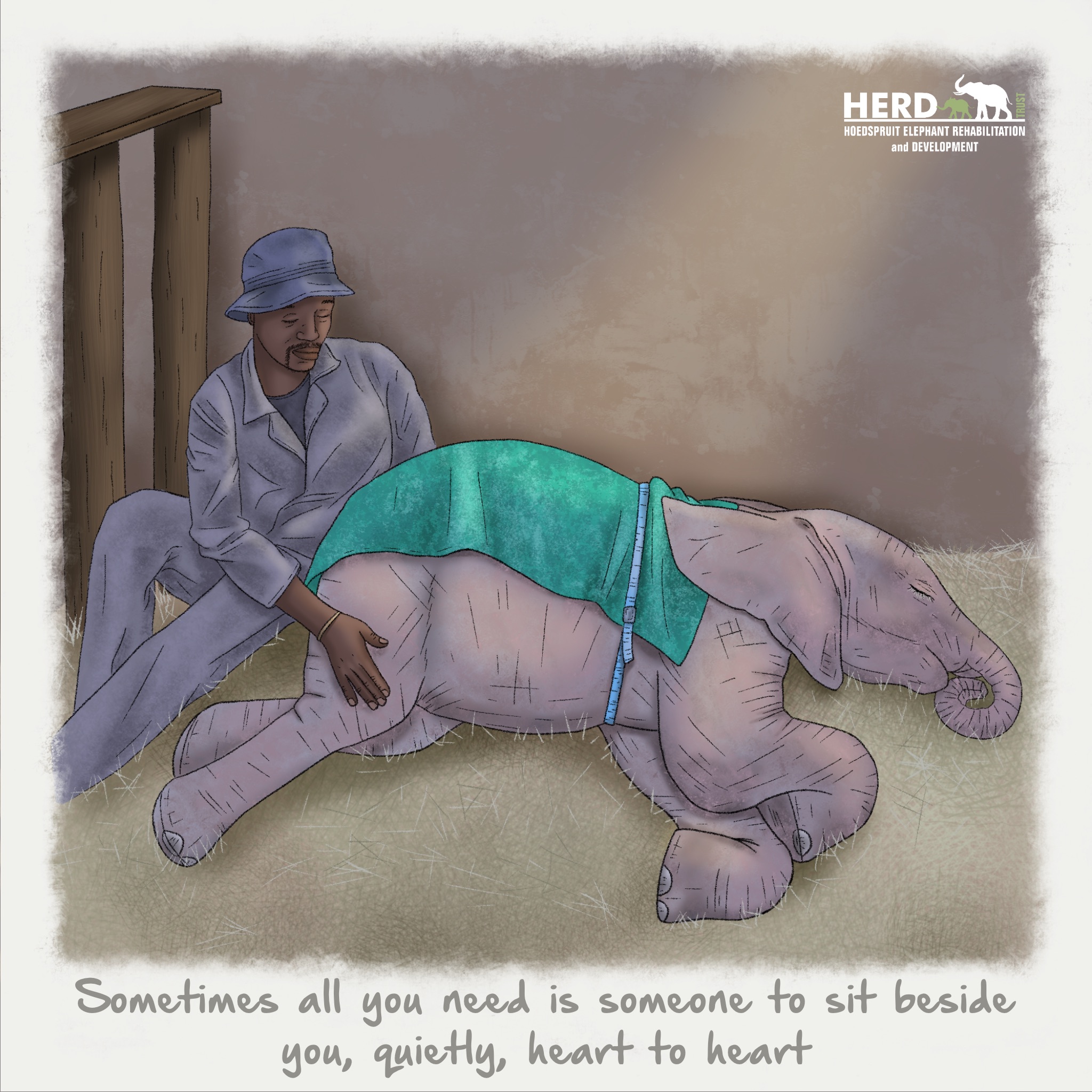 Wisdom 10 – Sometimes all you need is someone to sit beside you, quietly, heart to heart.